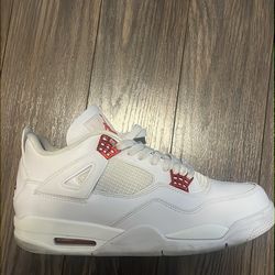 Jordan 4 metallic red