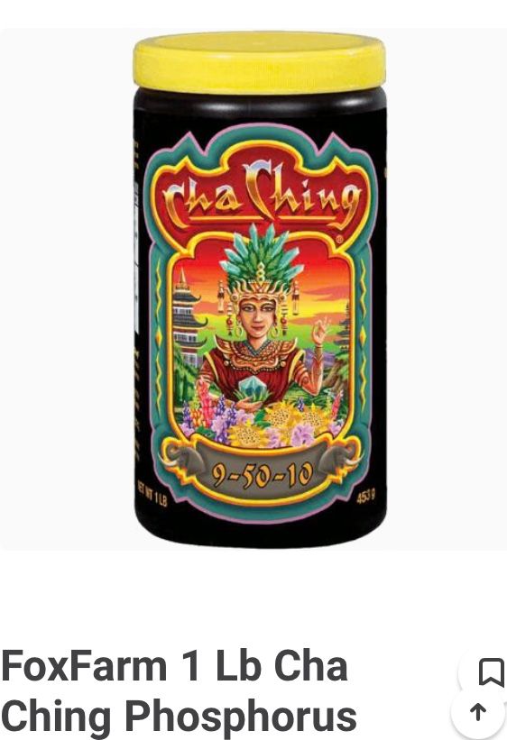 Cha Ching Fox Farm Fertilizer Nutrients