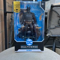 Dc Mcfarlane Batman Begins Gold Label 