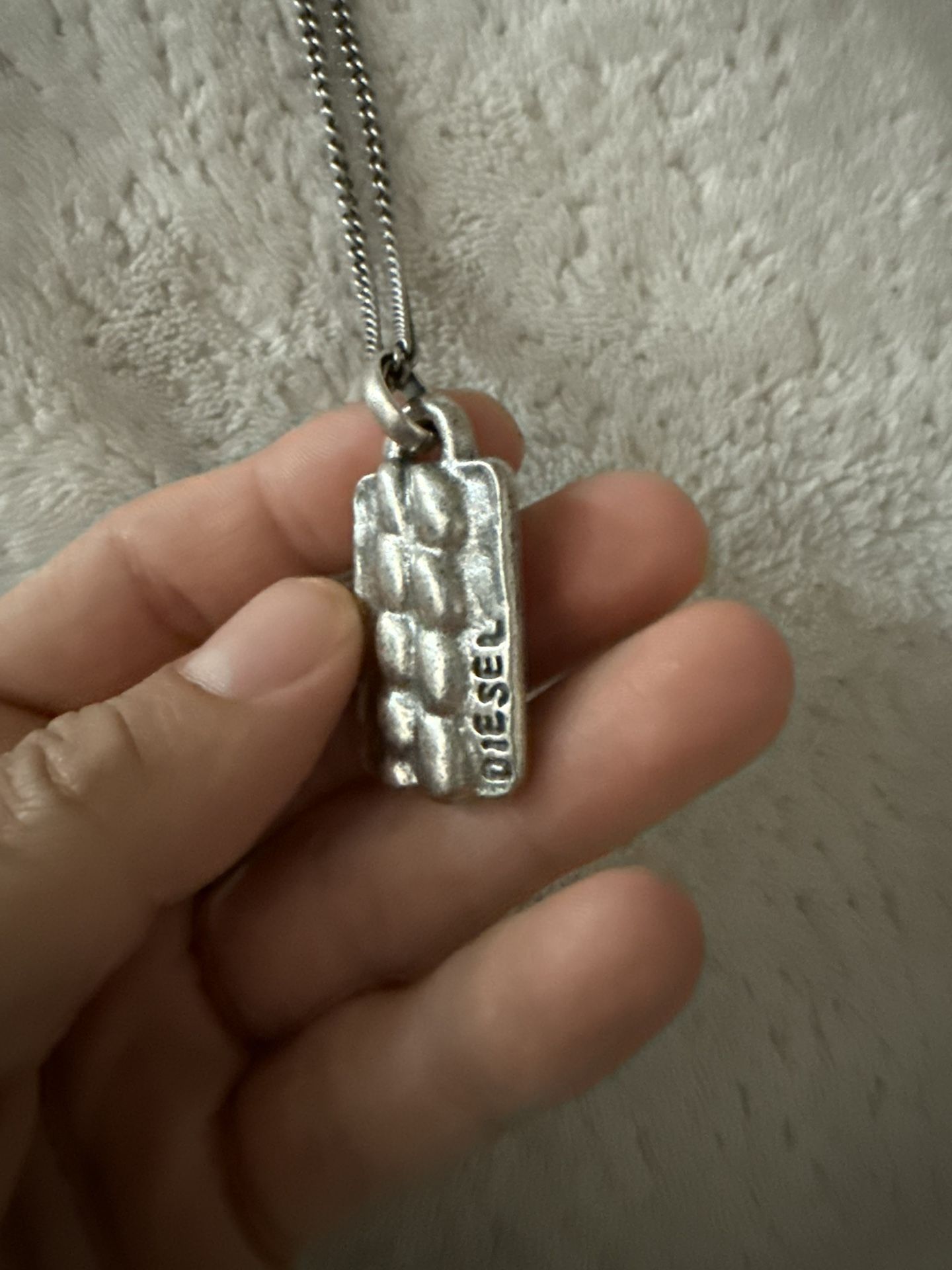 Diesel Men’s Vintage Pendant And Rings