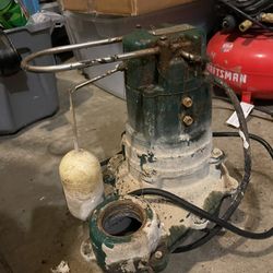 1/2 Hp Sewage Pump Works Great!