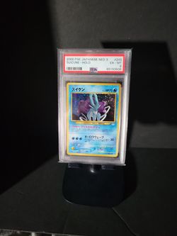 Suicune Holo Japanese Neo 3 # 245 PSA 6