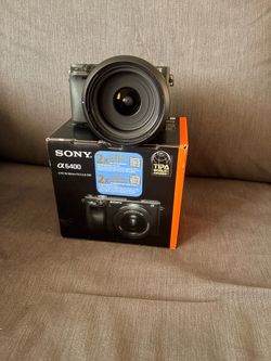 Sony a6400 camera