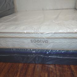 💤💤💤 $499 King Pillow Top Saatva Classic Medium Firm Mattress Only $499 💤💤💤