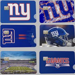 New York Giants Bank Card Skins Credit Card Skins Sticker
