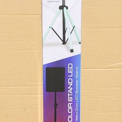 Professional LED Tripod Speaker Stand Pole Mount PA LED Lights Remote Control Sound Activated 🚨 Payment Options Available 🚨 No Credit Needed 🚨 