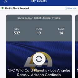 Wild Card Rams Vs Cardinals SoFi Stadium