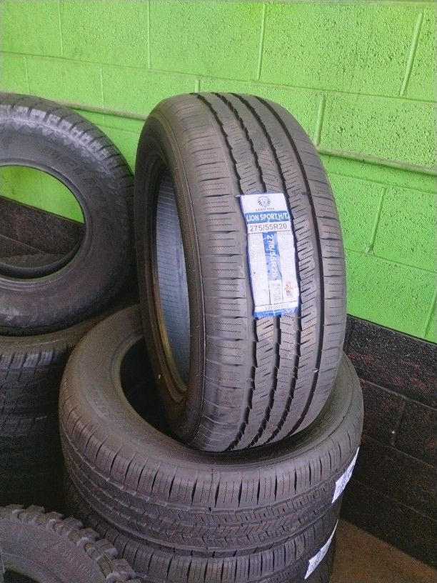 Set De Llantas Nuevas Lion Sport 275 55 20