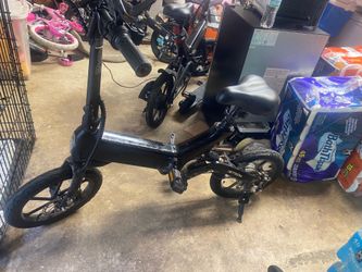 Jetson haze electric foldable bike send some offers