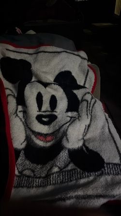 The Vintage Mickey Mouse blanket