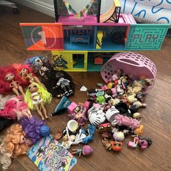 LOL Clubhouse & Random LOL Dolls 