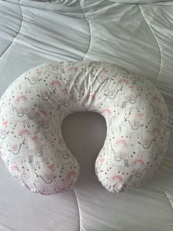 Baby Nursing Pillow Unicorn Print