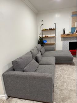 Chaise sectional washable cover obo