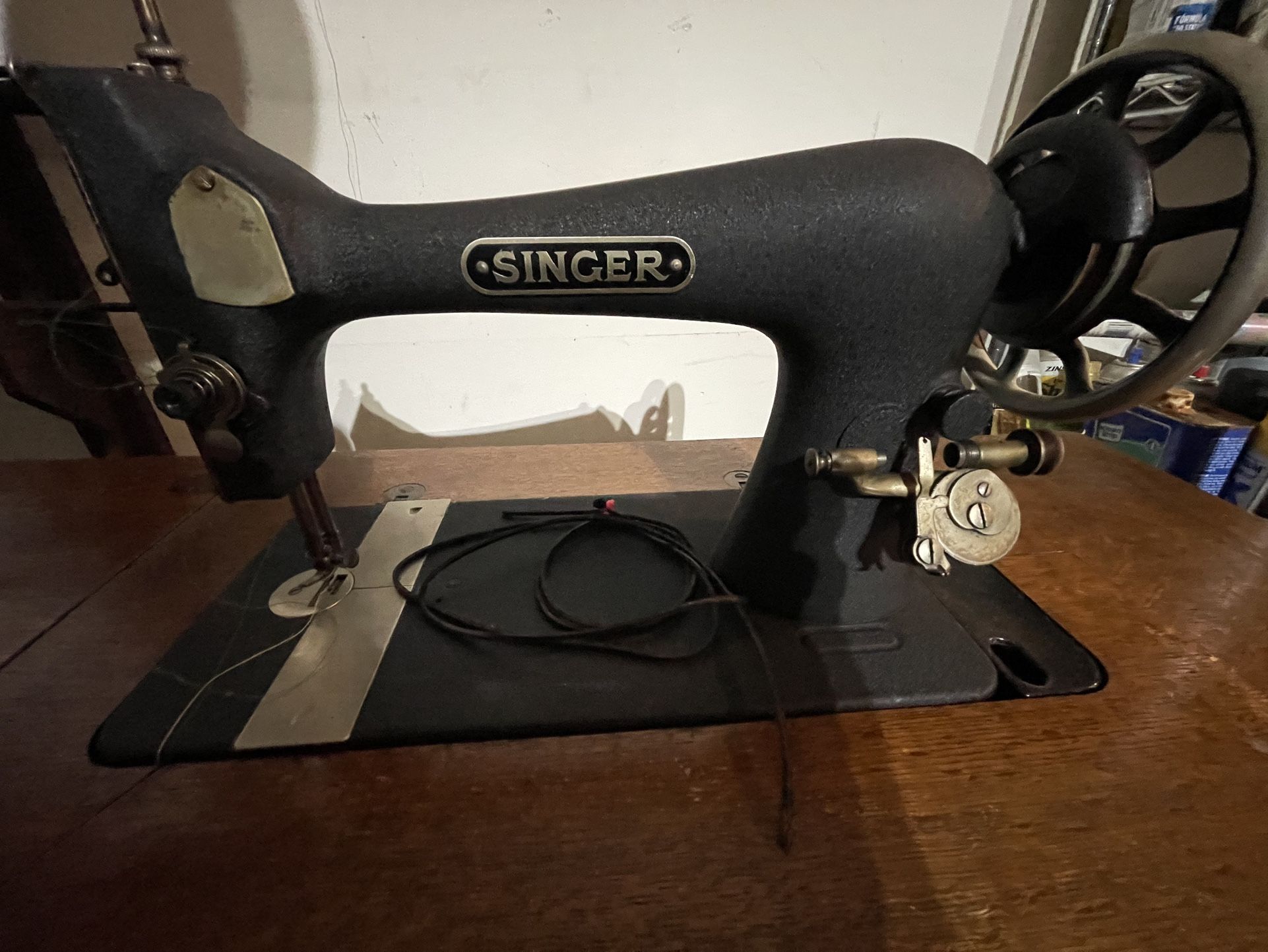 Singer Treadle Sewing Machine