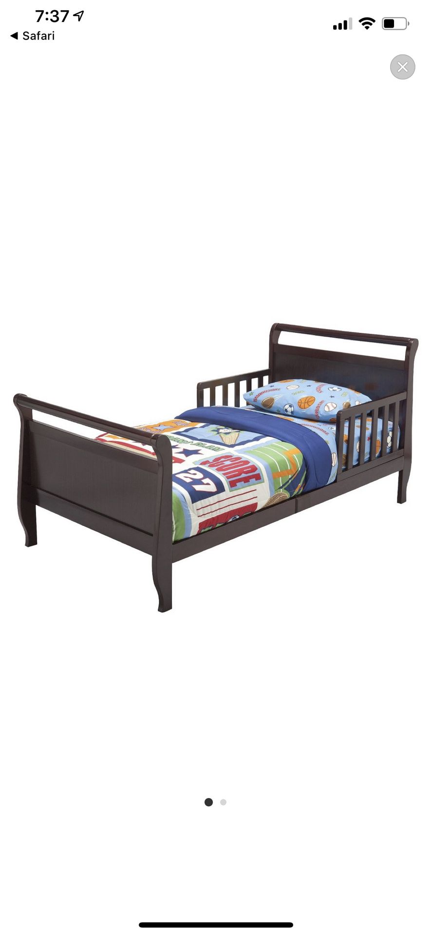 Pending pickup - Toddler bed frame