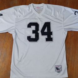 Bo Jackson Men's Size 3XLARGE Mitchell & Ness Vintage Jersey Oakland Vegas Los Angeles 