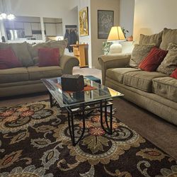 Couch and matching Loveseat