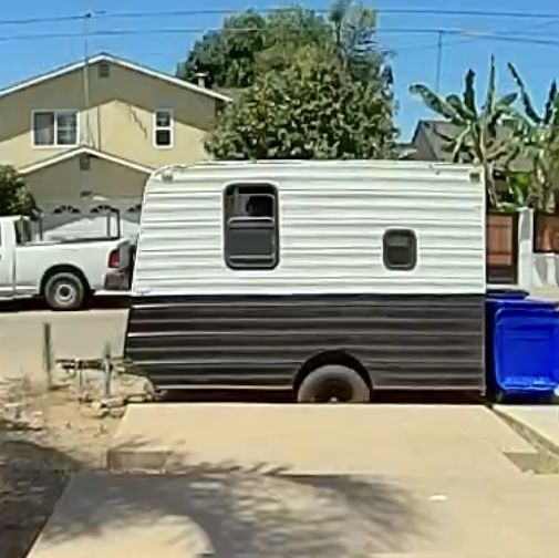 Tow Hauler Converted Camper 