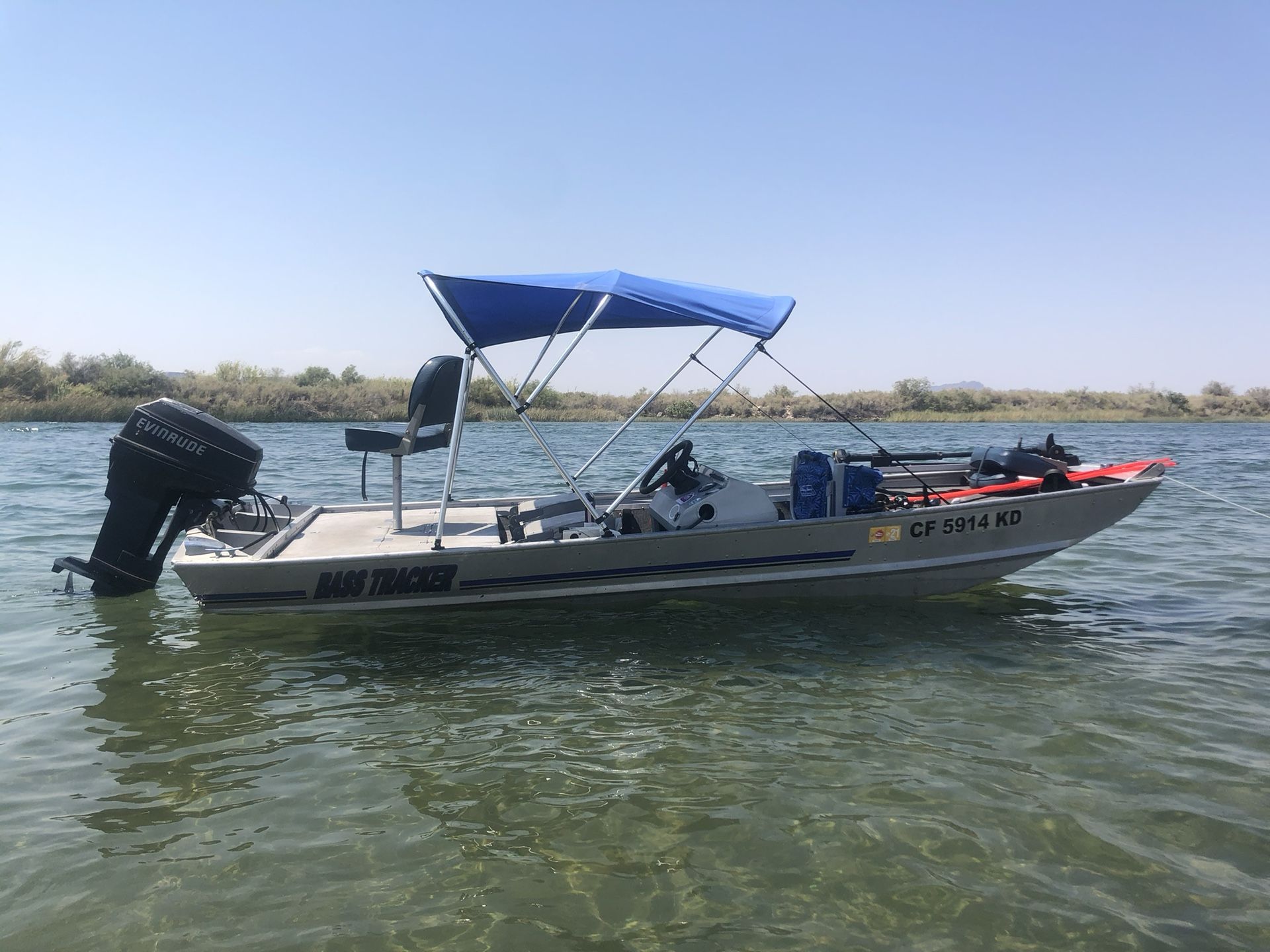 Bass Tracker Fishing Boat