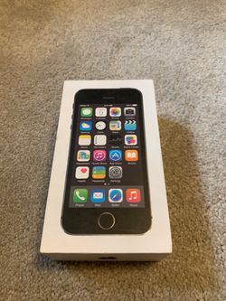 apple iPhone 5s spacegray 16gb box