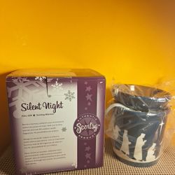 Scentsy Silent Night Nativity Holiday Collection Full Size Wax Warmer Christmas-$35