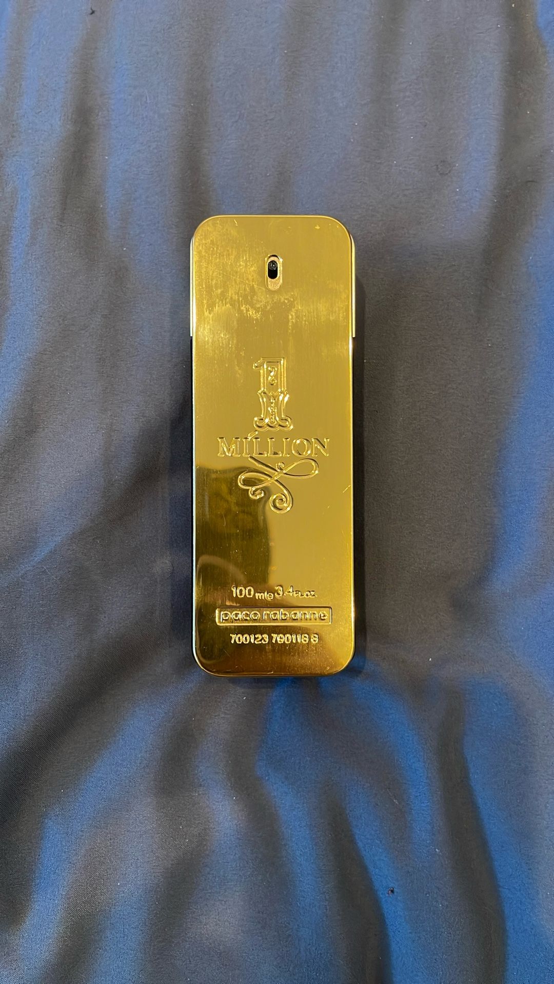 Paco Rabanne 1 Million Cologne 3.4oz 80% Full