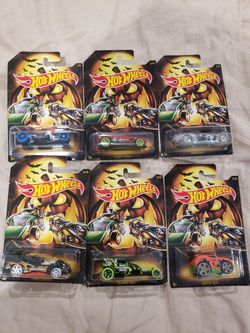 2019 hot wheels halloween complete set