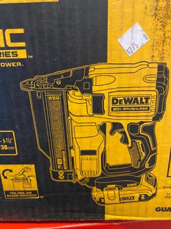 Dewalt 20v cordless pin nailer kit only asking $275 (financing available)