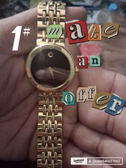 MOVADO Gold GENUINE