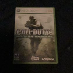 Call Of Duty Modern Warfare 4 For Xbox 360