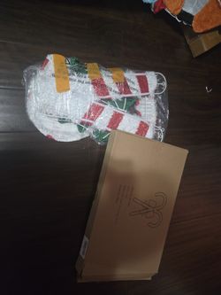 Candy Cane Decorations For Outdoor With Light 