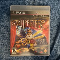 PS3 Puppeteer Game