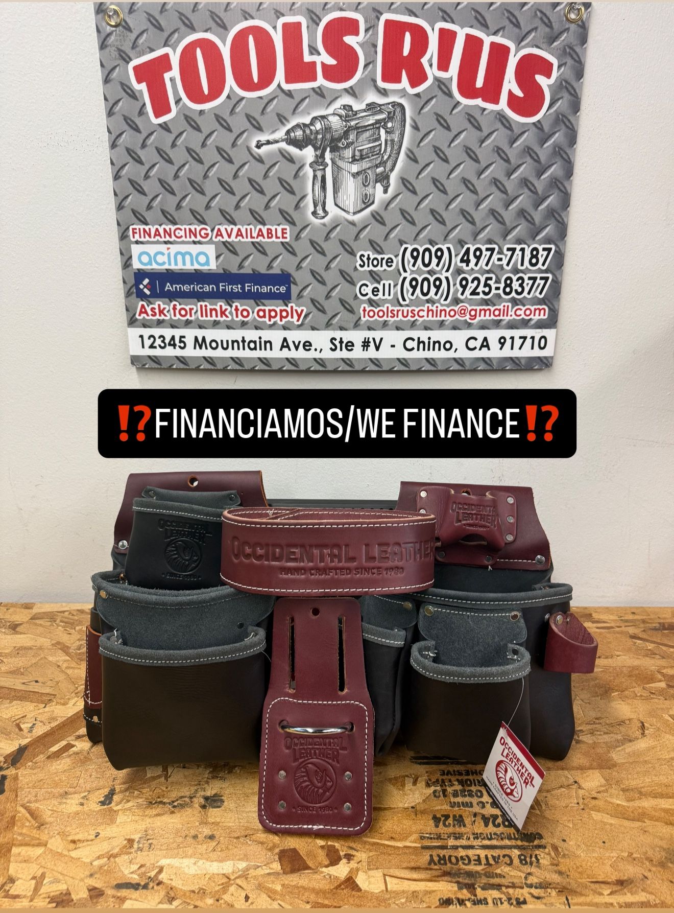 B5080DB OCCIDENTAL LEATHER Pro Framer Set(COMPLETO)**(FINANCIAMOS/WE FINANCE)**