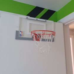 Spalding NBA spring loaded door basketball hoop