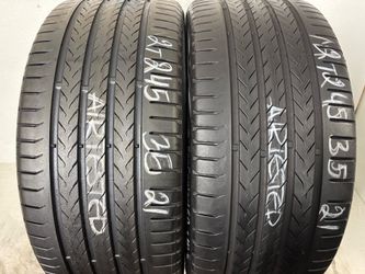 2 tires 245 35 21 Continental ecocontact 6 q M0 like new no repairs