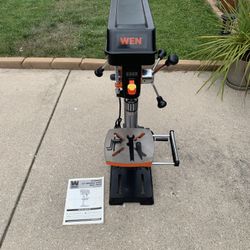 12” Variable speed drill press