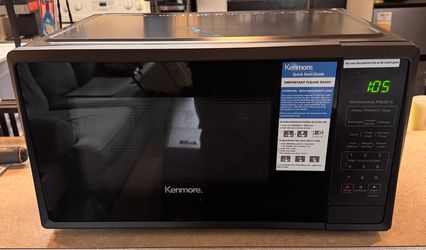Microwave 1.1 cu Black 1000w