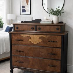 Vintage Solid Wood Dresser