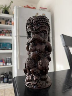 Kuhiko Smugglers Cove Tiki Mug - Dark Brown Edition