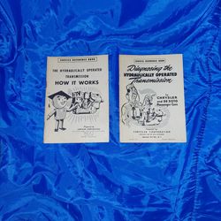 1948 Chrysler Master Technicians Conference Special Kits A & A-1