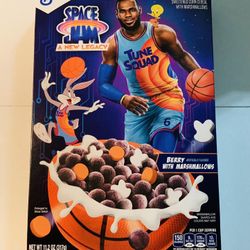 Limited Edition Lebron Space Jam Cereal 