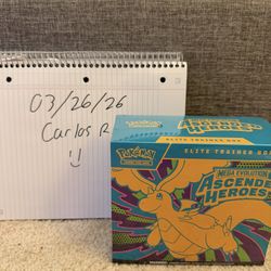 Pokemon Ascended Hero’s ETB