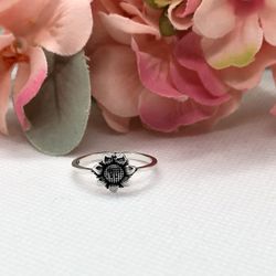 Sunflower Ring Sizes 7&8 Available 🌻