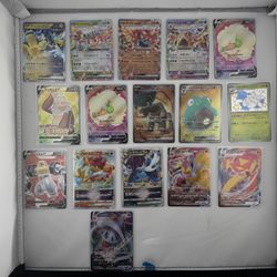 Pokemon TCG Japanese Assorted Cards (SR, SSR, S, RR & RRR) Lot Of 16 All NM