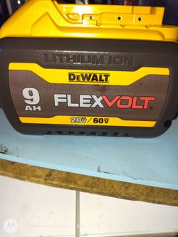 DeWalt Battery 9 AH Flex Volt 20V/ 60V