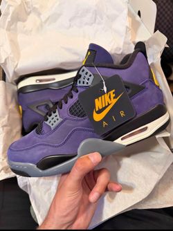 Air Jordan 4 Lakers men’s 8.5 Shoes