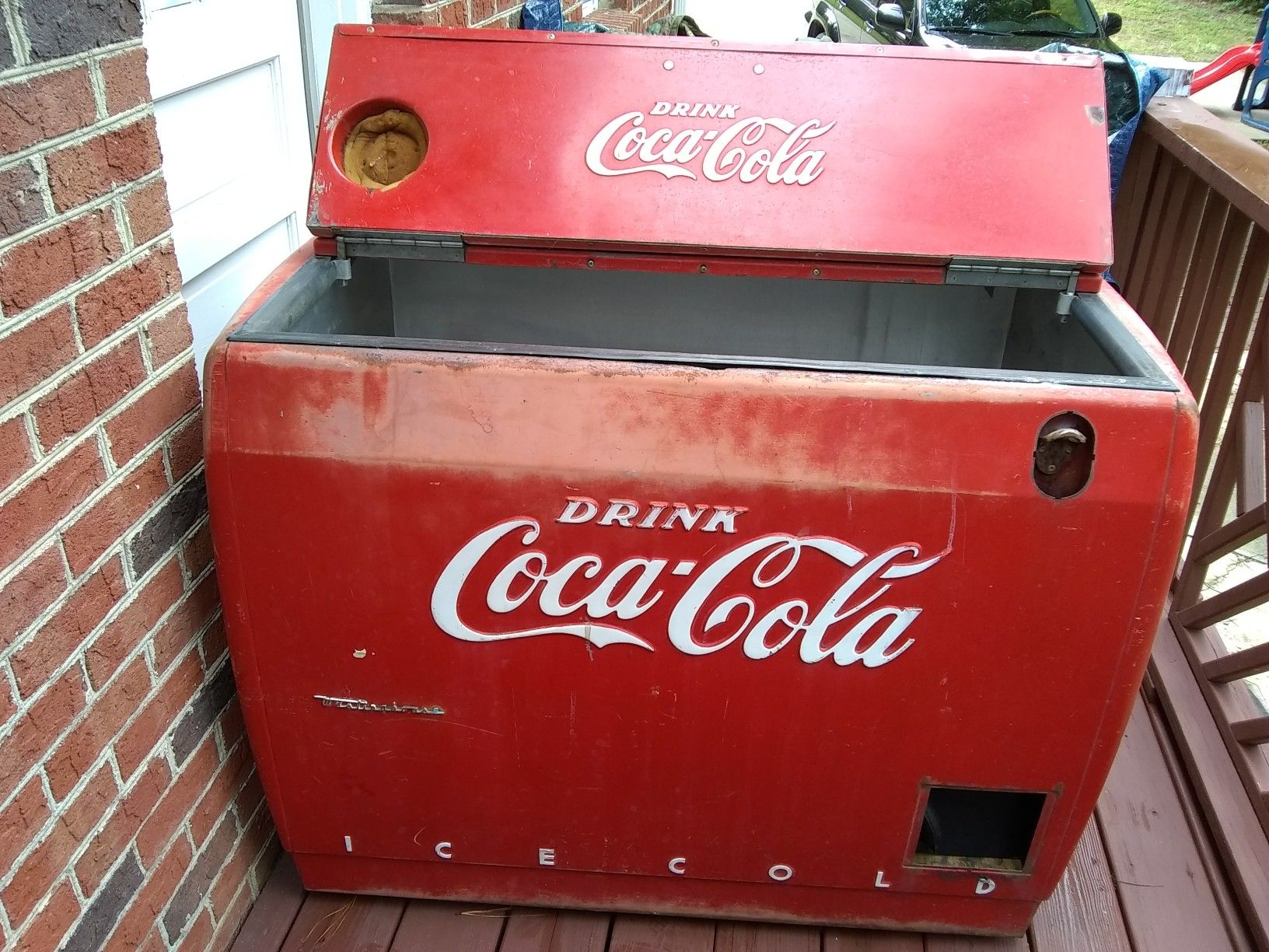 1950 Westinghouse Coca-Cola/Coke Ice Chest