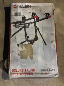 Allen Deluxe Trunk 2 Bike Rack – New in Box