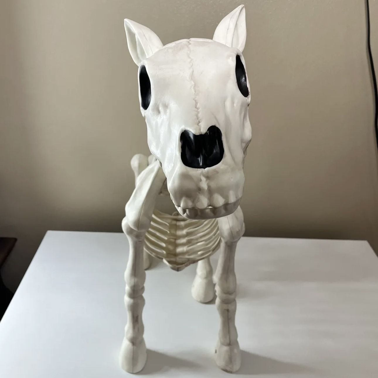 Horse Skeleton Spooky Halloween Decorative Prop Festive Decoration