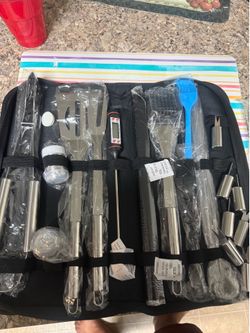 25 pc grill set